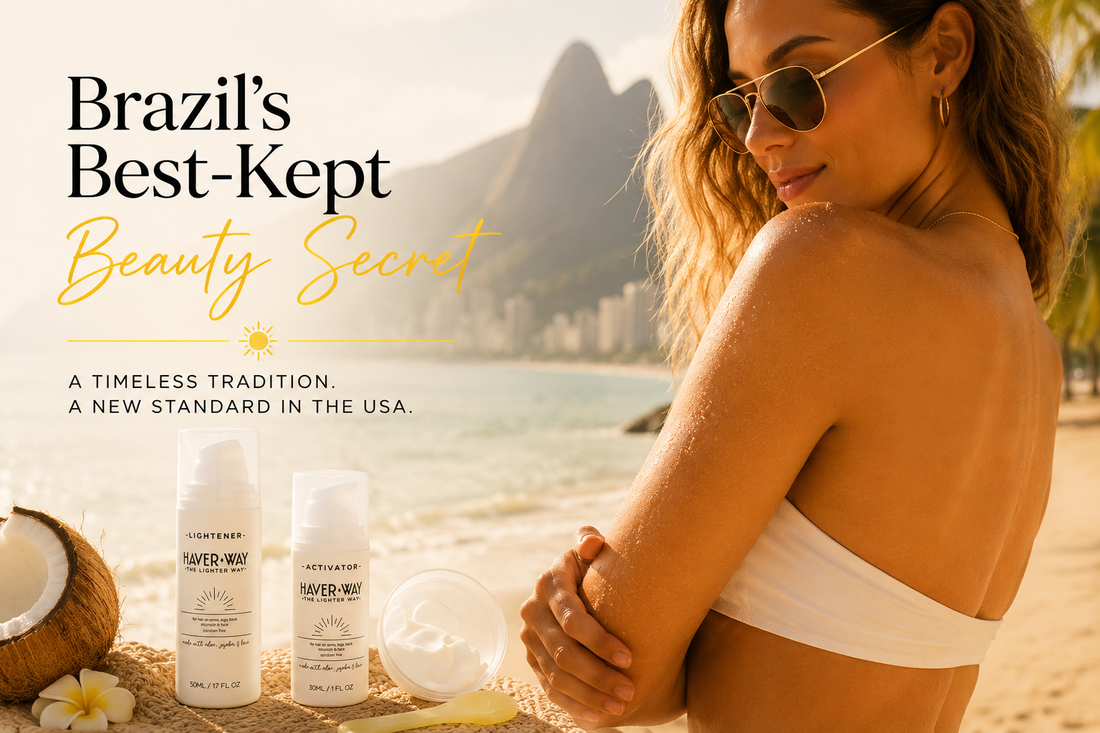 Brazil's Best-Kept Beauty Secret Is Finally Here: Why Americans Are Falling in Love with Body Hair Lightening