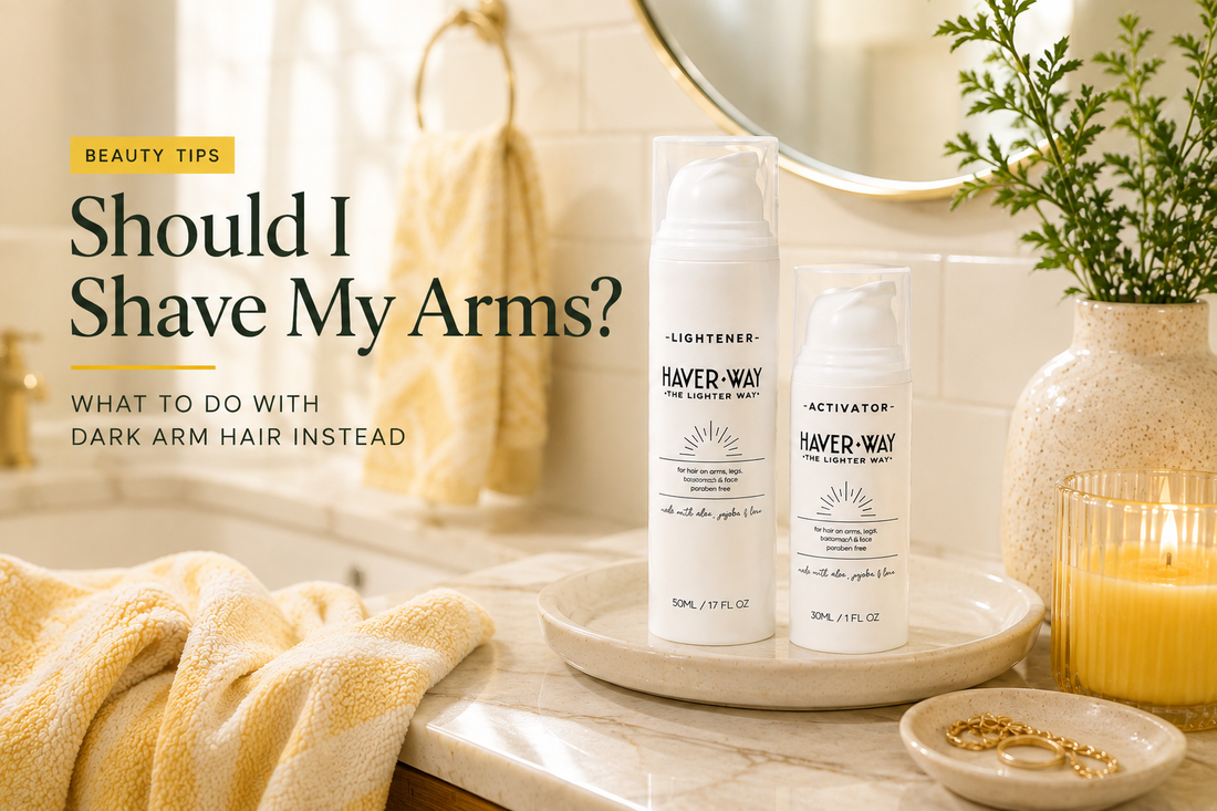 Should I Shave My Arms? What to Do With Dark Arm Hair Instead