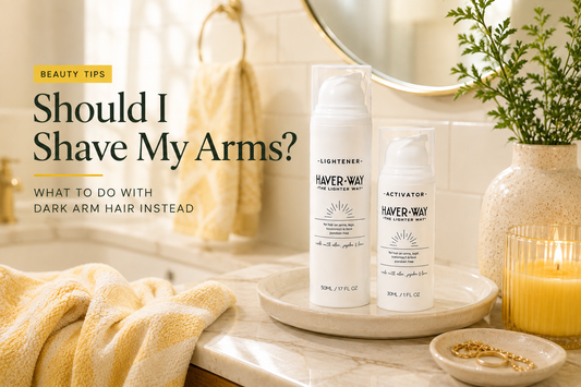 Should I Shave My Arms? What to Do With Dark Arm Hair Instead
