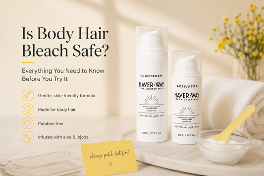 Body Hair Bleach Safe